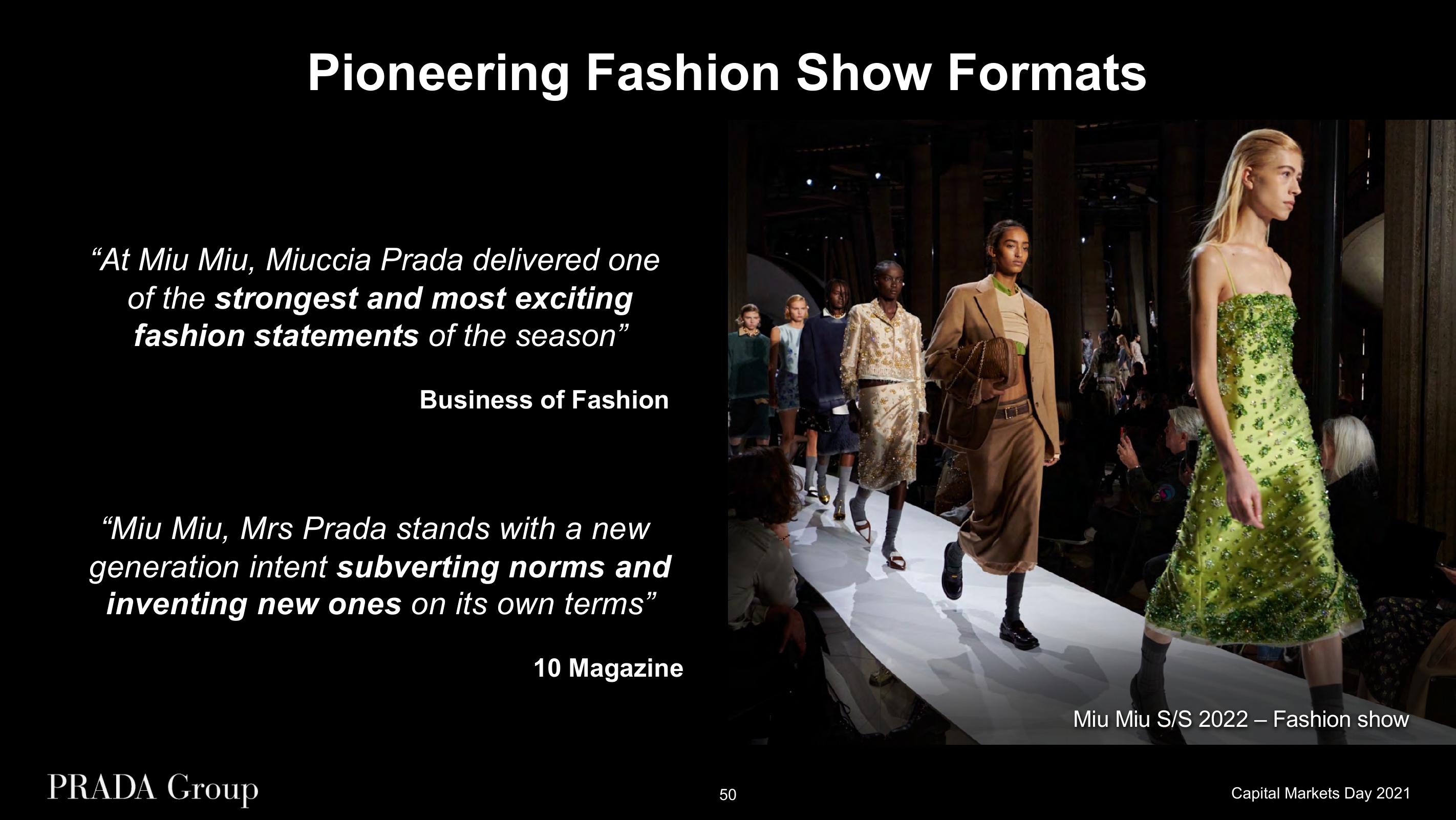 Prada Investor Day Presentation Deck slide image #50