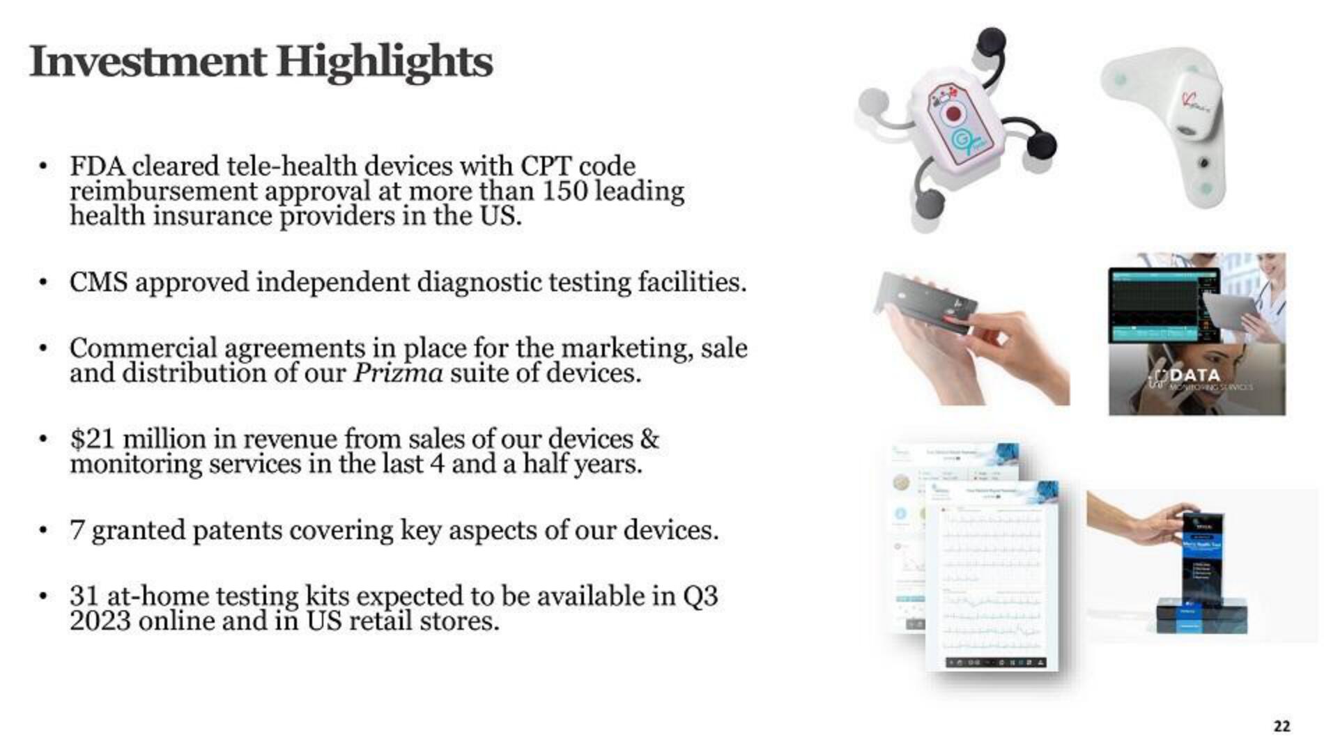 G Medical Innovations IPO Presentation Deck slide image #22