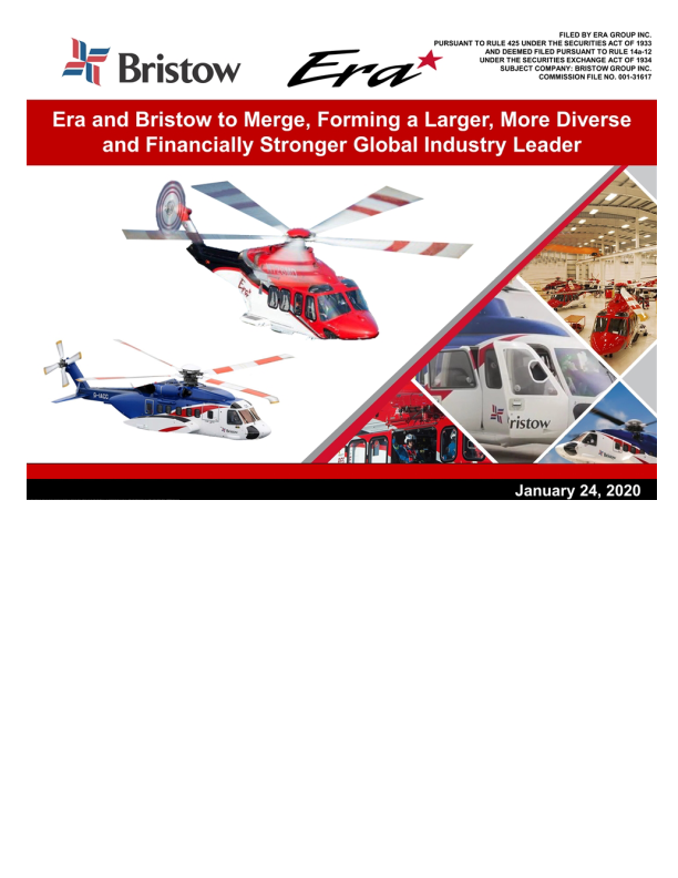 Bristow Company Presentation image