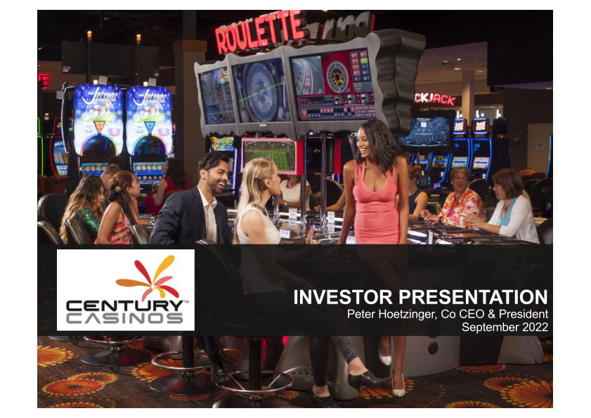 Century Casinos Investor Presentation image