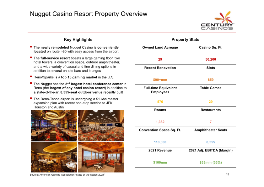 Century Casinos Investor Presentation slide image #17