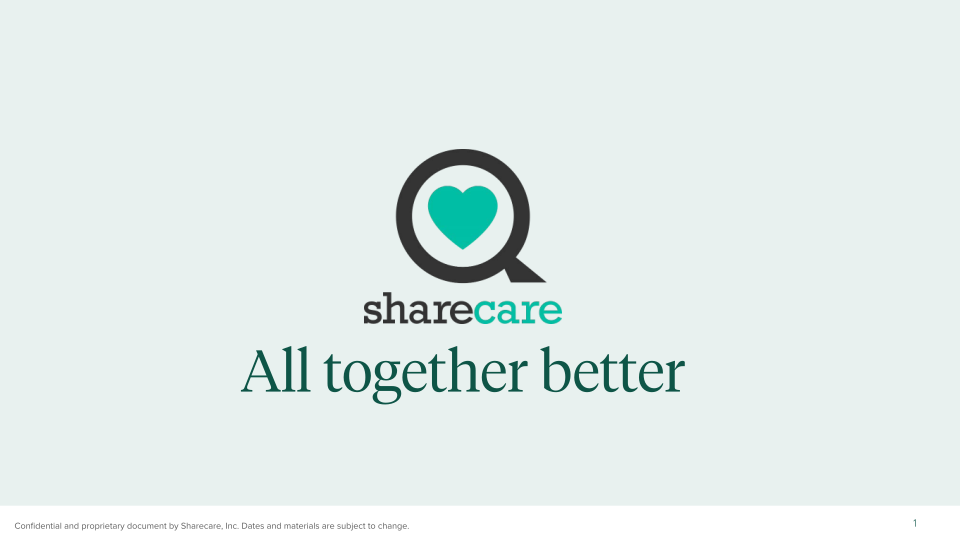 Sharecare Company Presentation image