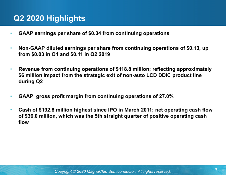 MagnaChip Semiconductor (MX) Profitable Growth with Pure-Play Product Business slide image #11