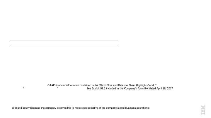 IBM 1Q 2017 Earnings slide image #30