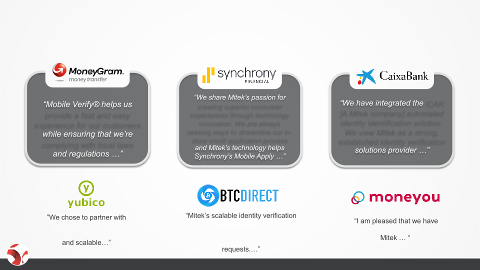 Mitek Investor Presentation slide image #15