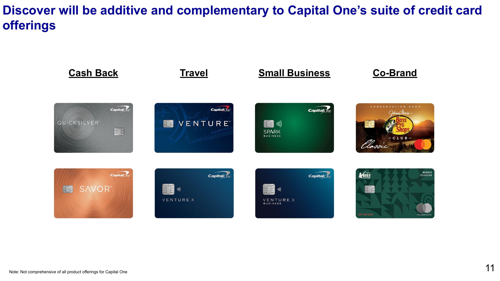 Capital One’s acquisition of Discover slide image #11