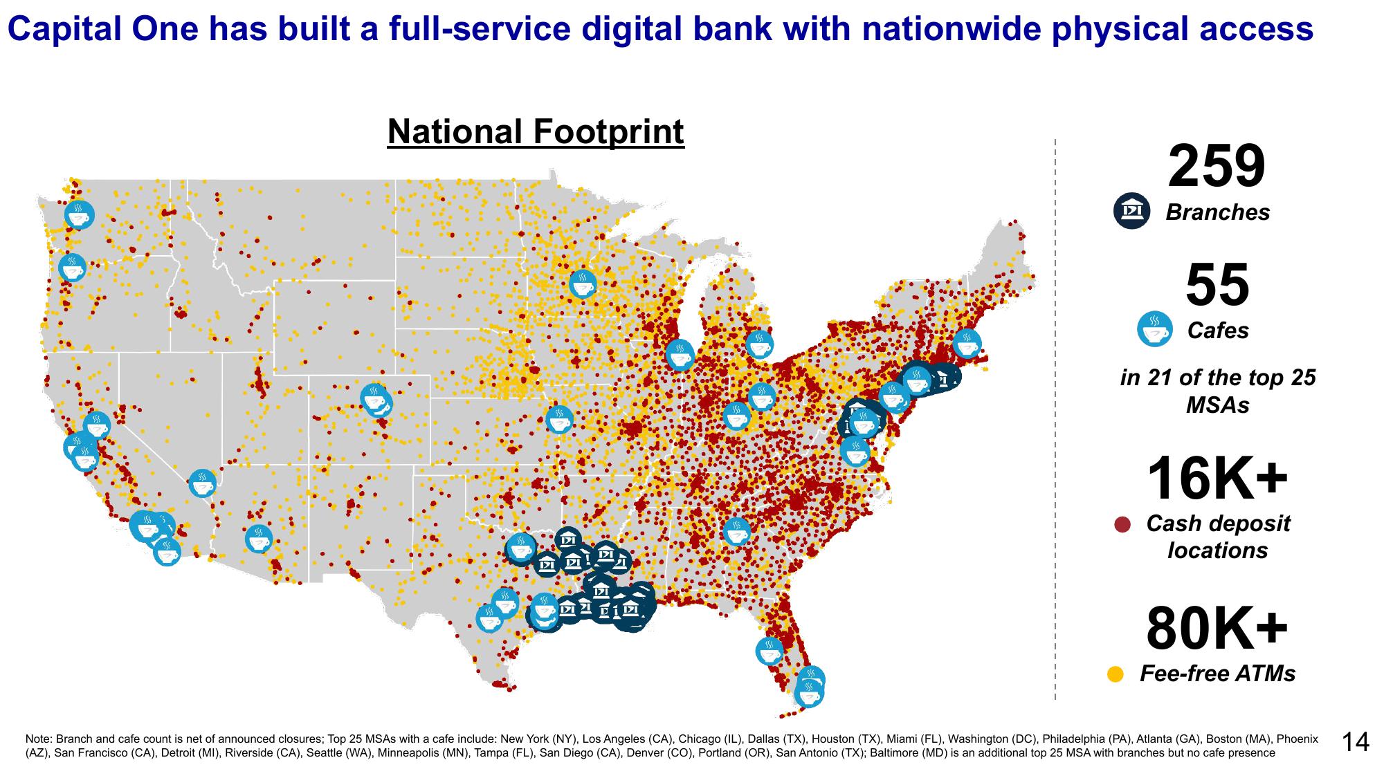 Capital One’s acquisition of Discover slide image #14