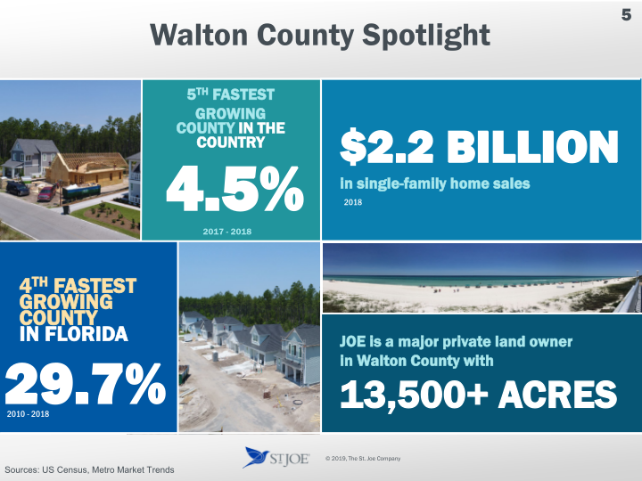 The St Joe Company Annual Shareholders Meeting slide image #6