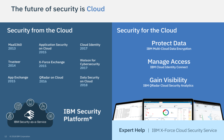 IBM Security Investor Briefing slide image #13