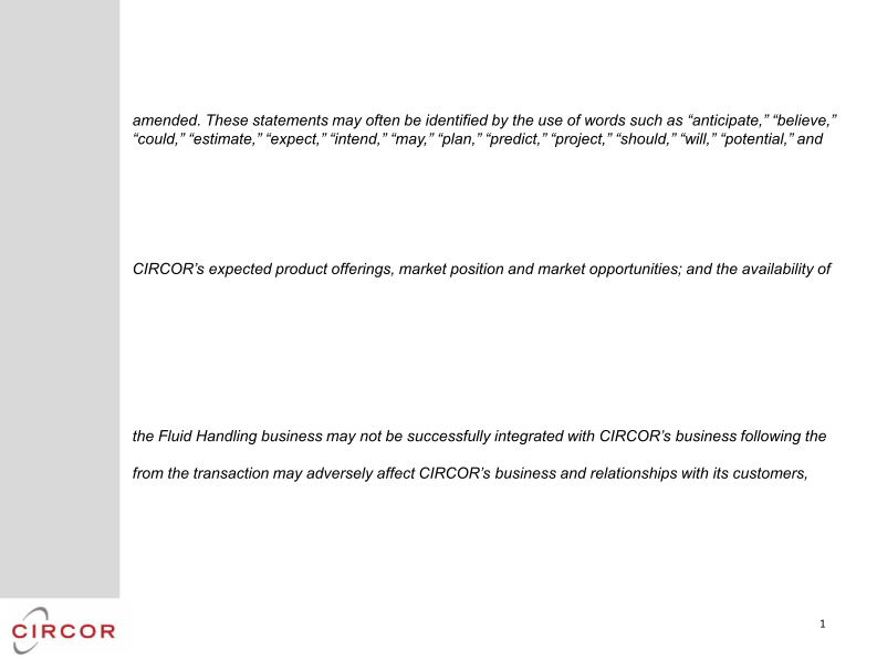 Acquisition of Colfax’s Fluid Handling Business slide image #3