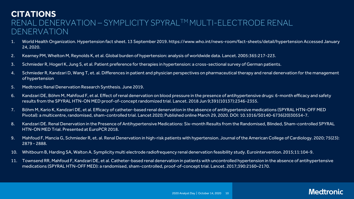 2020 MDT Investor Day slide image #12