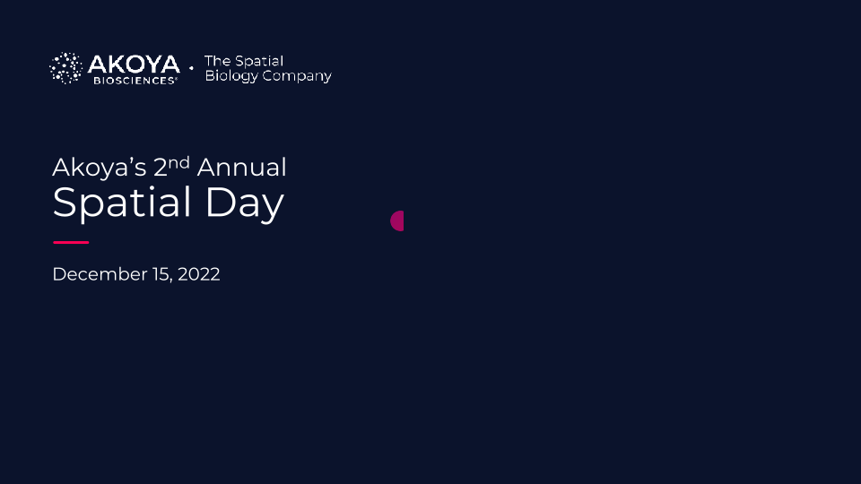 Akoya’s 2nd Annual Spatial Day image