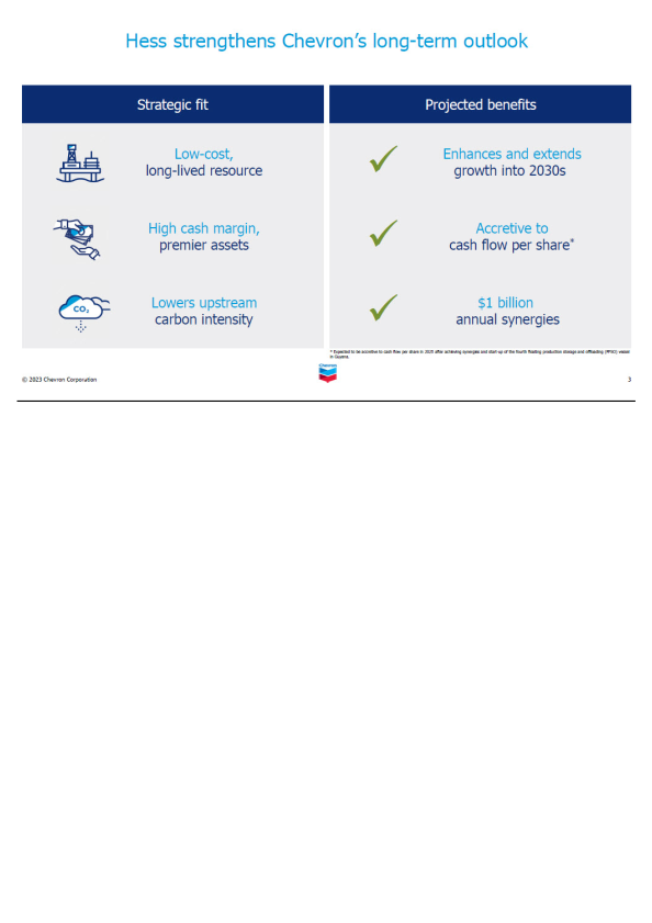 Chevron to Acquire Hess  slide image #4