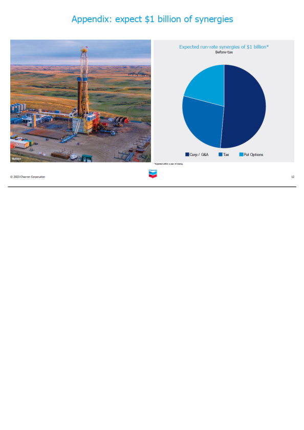 Chevron to Acquire Hess  slide image #13