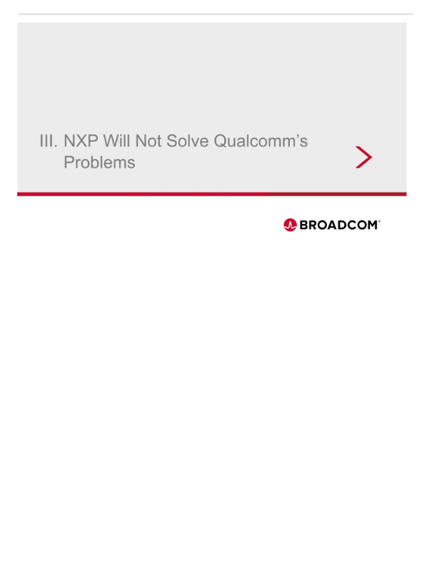 Broadcom'’s Highly Compelling Proposal to Acquire Qualcomm slide image #25