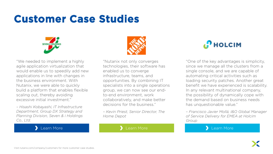 Nutanix Corporate Overview slide image #22