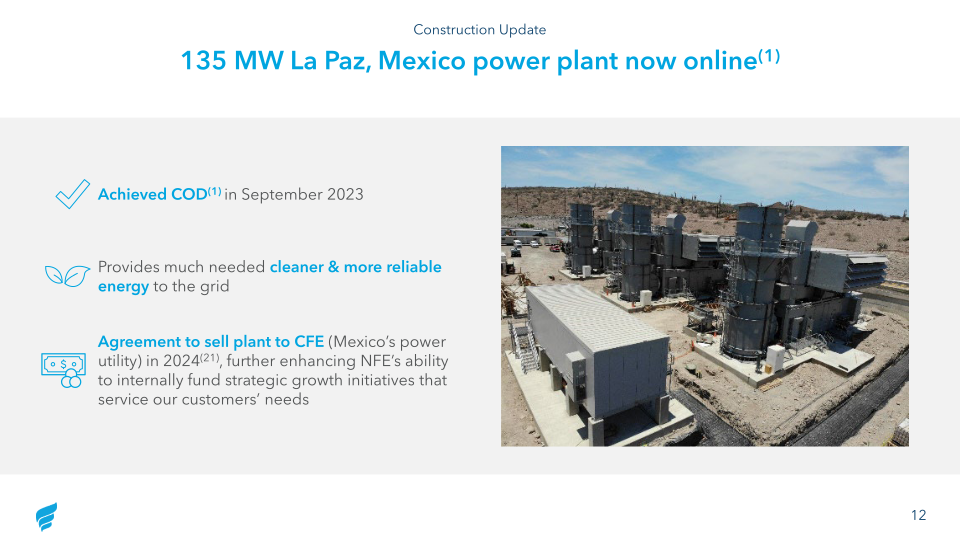 New Fortress Energy Q3 2023 Investor Presentation slide image