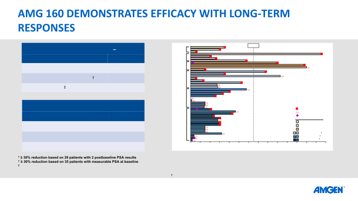 AMG 160 Data at Esmo Virtual Congress 2020 slide image