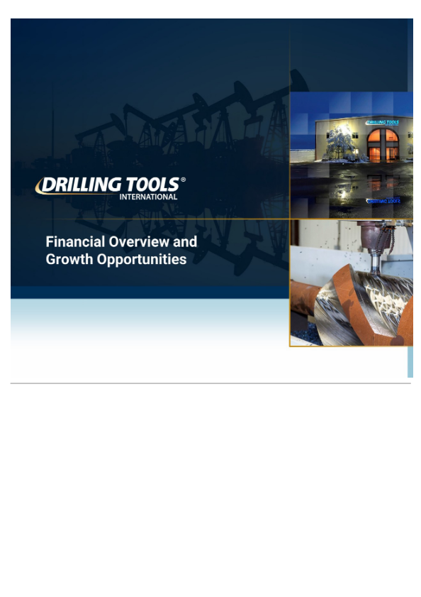 Drilling Tools Analyst and Investor Day slide image #34