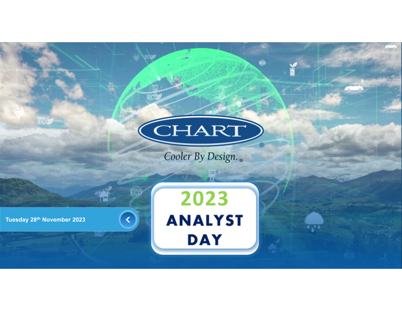 Chart Industries 2023 Analyst Day image