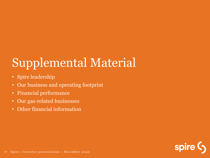 Spire Investor Presentation slide image #18