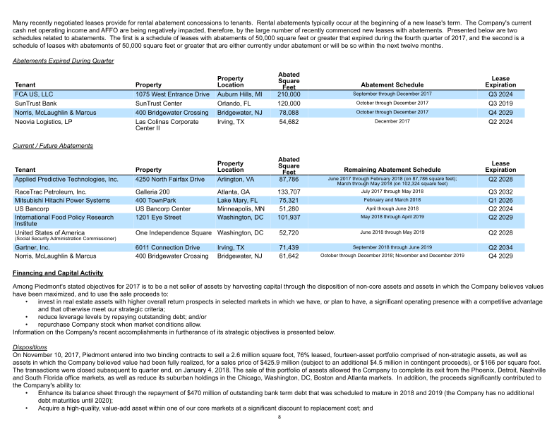 Quarterly Supplemental Information slide image #9