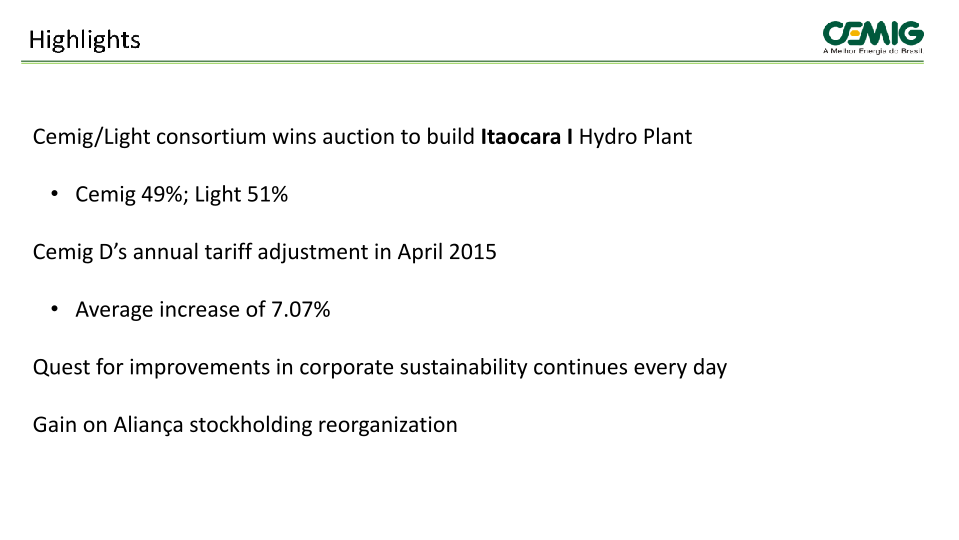 1Q 2015 Results slide image #5