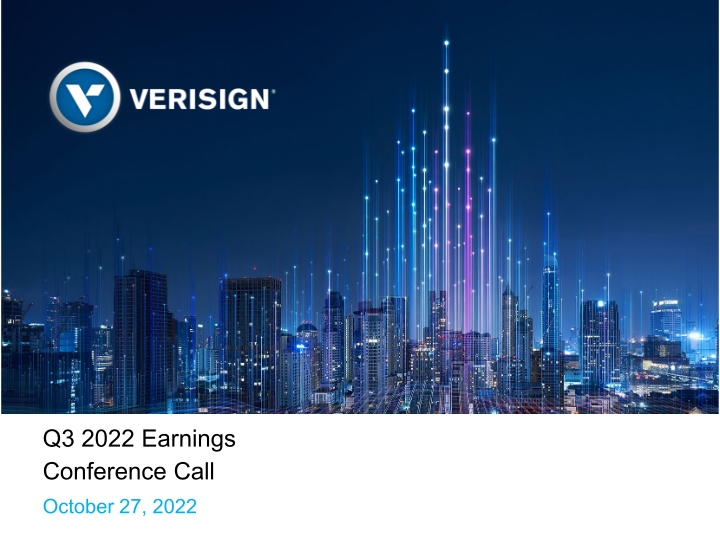 Q3 2022 Earnings Conference Call image