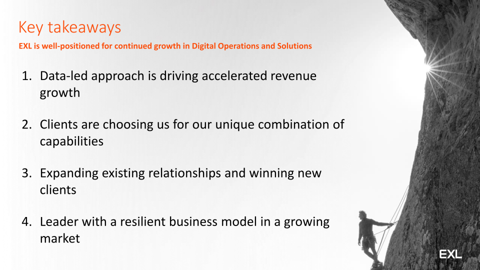 EXL Analyst and Investor Day slide image #27