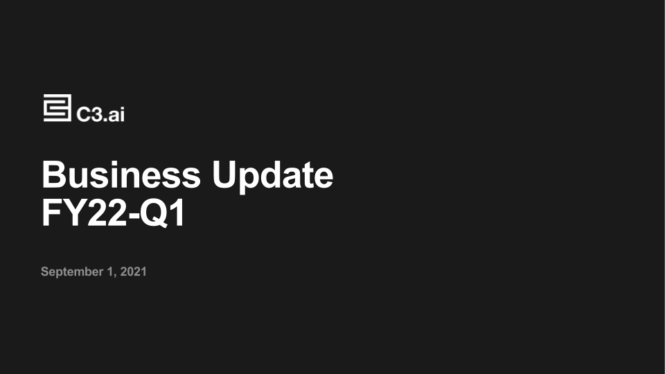 C3-AI Business Update FY22-Q1 image