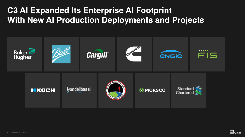 C3-AI Business Update FY22-Q1 slide image #9