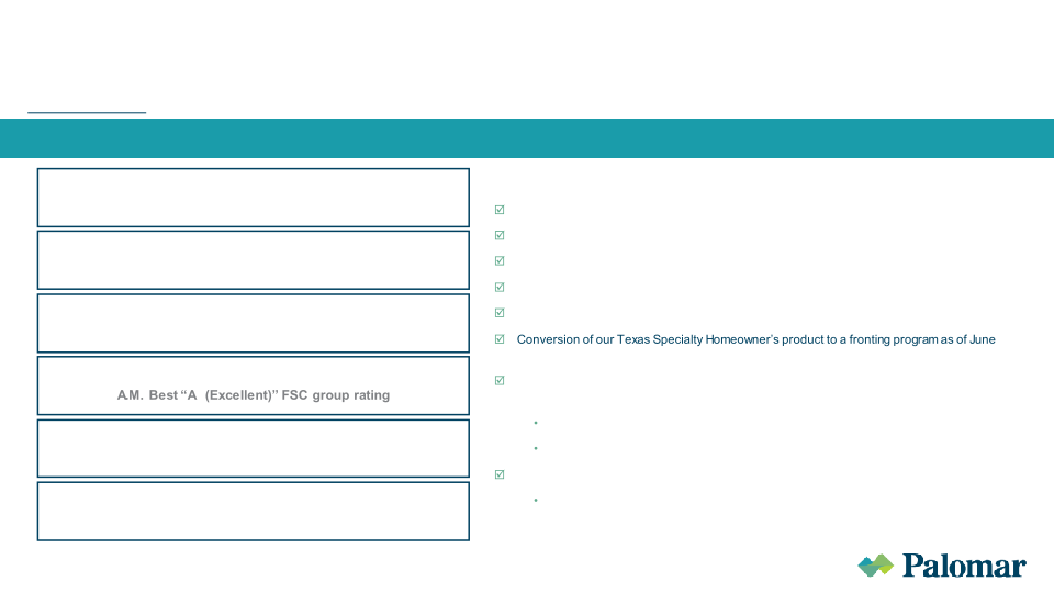 Palomar Investor Presentation August 2022 slide image #4