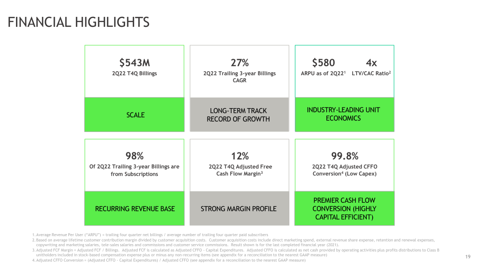 2Q22 Investor Presentation slide image #20