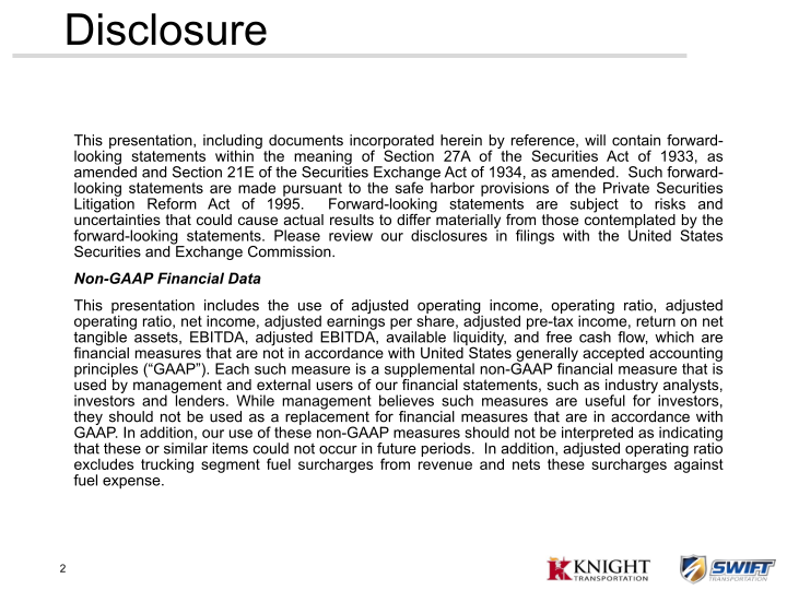 KNX 2Q21 Earnings Presentation slide image #3