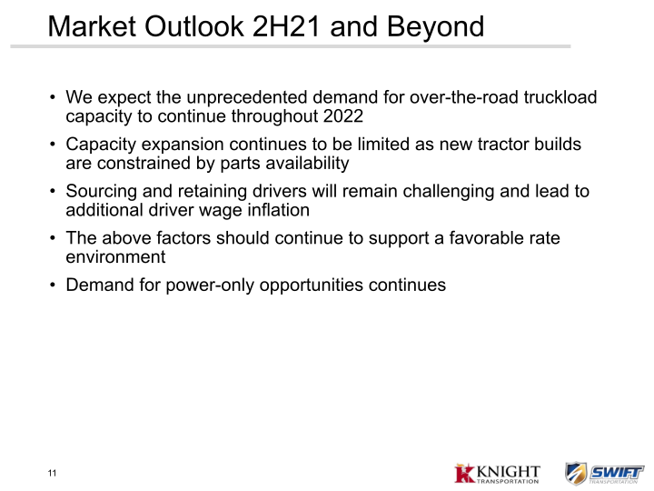 KNX 2Q21 Earnings Presentation slide image #12