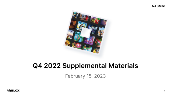 Q4 2022 Supplemental Materials image