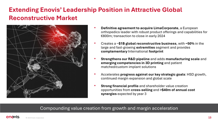 Advancing Strategy Through Lima Corporate Acquisition slide image #14