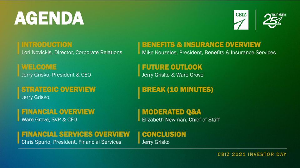 CBIZ Investor Day slide image #5