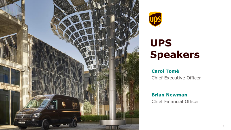 UPS 3Q20 Earnings Call slide image #4