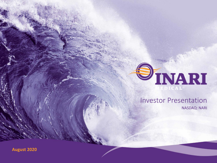 Inari Investor Presentation image