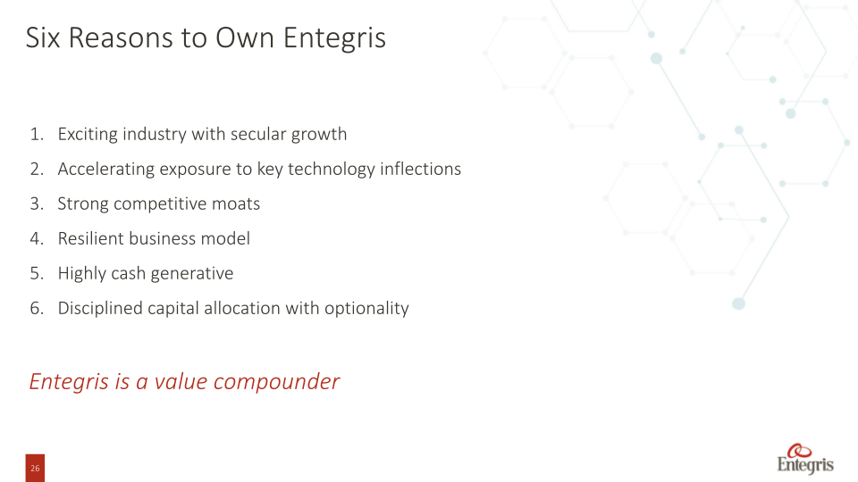 Entegris Investor and Analyst Day slide image #27