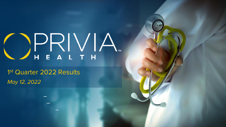 Privia Health  1st Quarter 2022 Results image