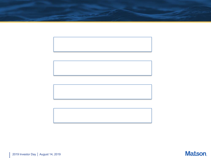 Matson 2019 Investor Day slide image #17