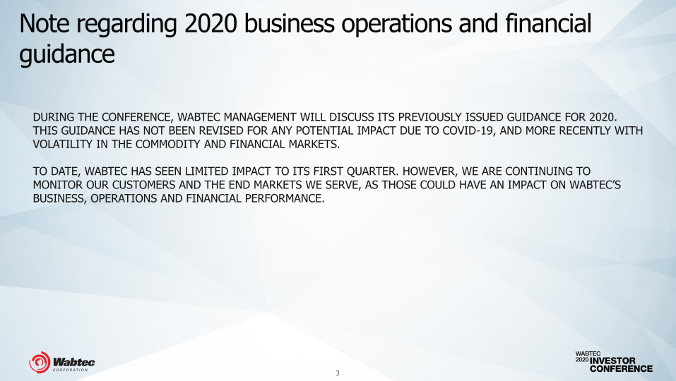 Wabteccorp 2020 Investor Conference slide image #4