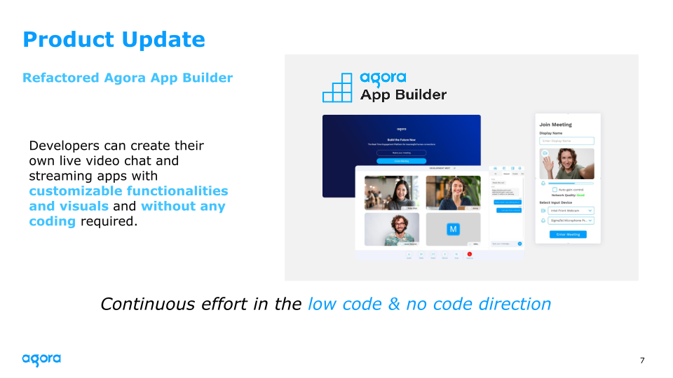 Agora 2021 Q2 Earnings slide image #8