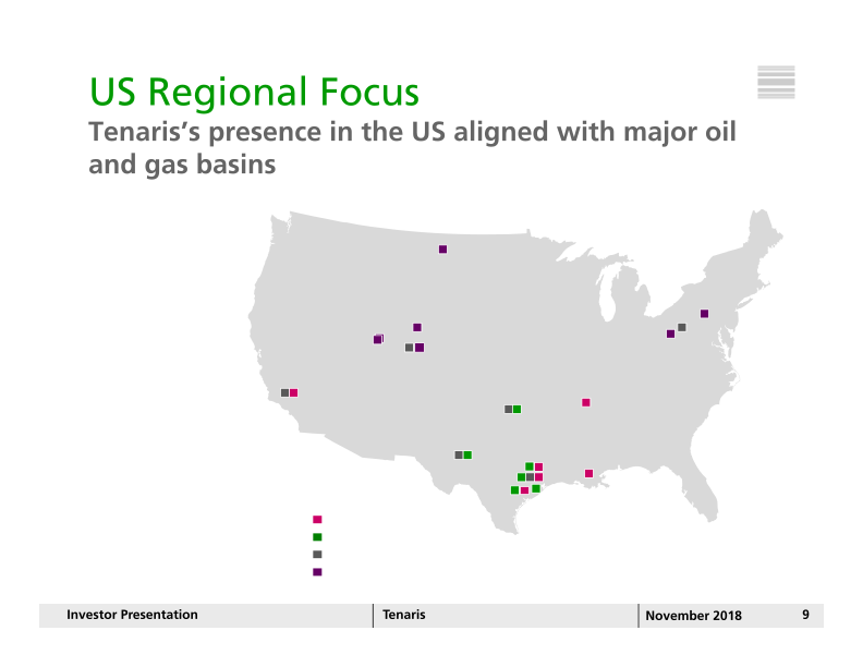 Tenaris Investor Presentation slide image #10