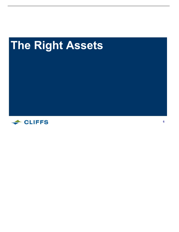 Cliffs Natural Resources Investor Presentation slide image #7