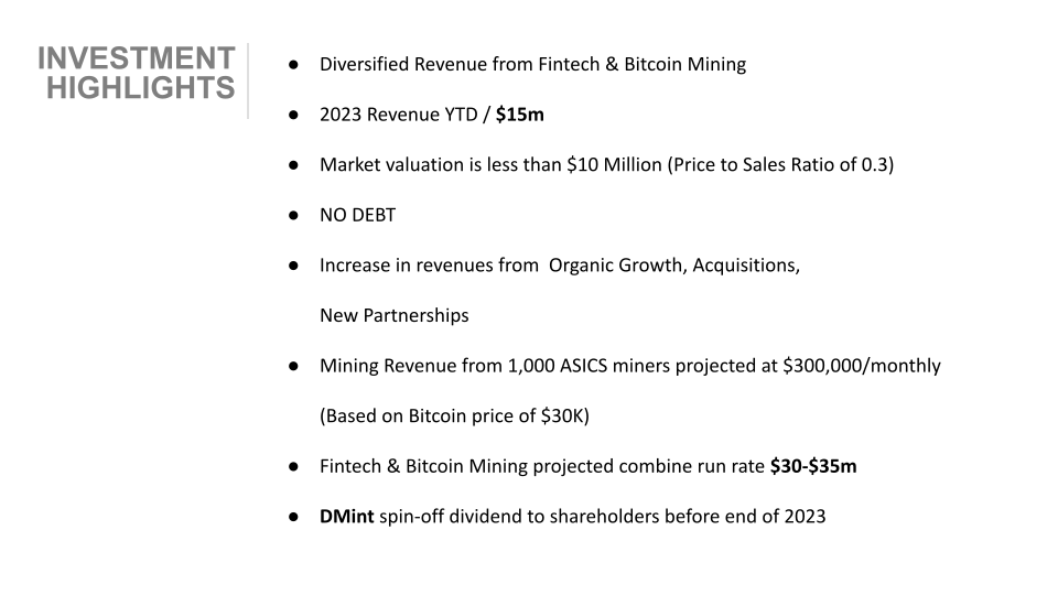 Fintech | Digital Assets slide image #9