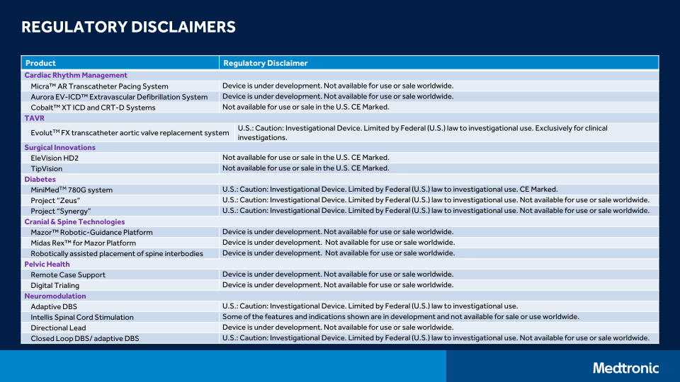 Medtronic Company Presentation slide image #4