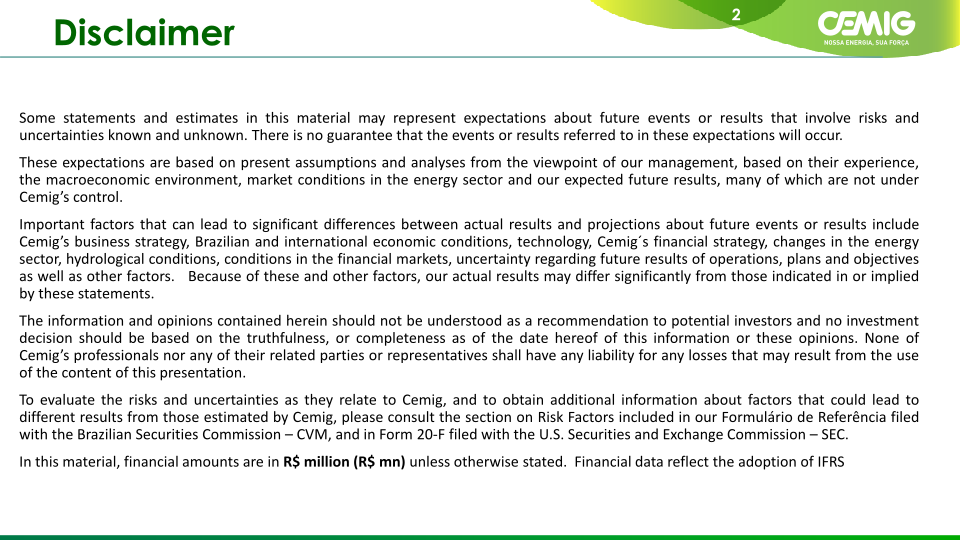 Cemig Corporate Presentation slide image #3